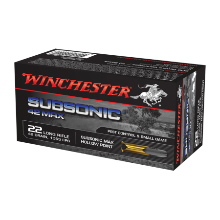 Winchester Subsonic 42 Max HP
